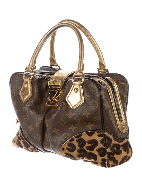 louis vuitton cheetah purse.